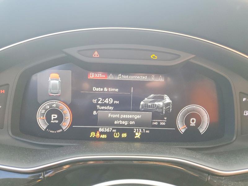 Aukcja sprzedaży 2020 Audi Q8, vin: WA1EVAF15LD022466, numer aukcji: 66083106