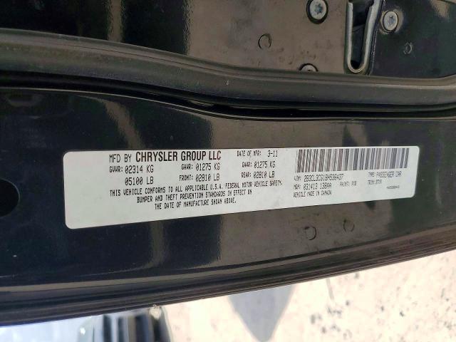 Продаж на аукціоні авто 2011 Dodge Charger, vin: 2B3CL3CG1BH536437, номер лоту: 61775566