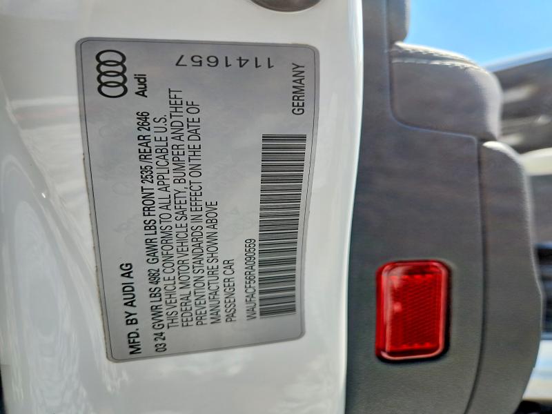 Aukcja sprzedaży 2024 Audi A5, vin: WAUFACF56RA090559, numer aukcji: 65870346