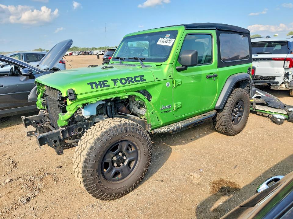 Продаж на аукціоні авто 2019 Jeep Wrangler, vin: 1C4GJXAG0KW666047, номер лоту: 62434956