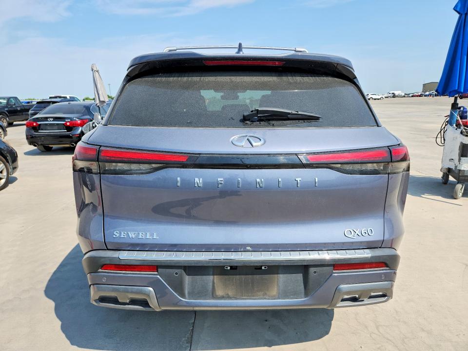 2023 Infiniti Qx60 მანქანა იყიდება აუქციონზე, vin: 5N1DL1GR6PC345265, აუქციონის ნომერი: 62020196