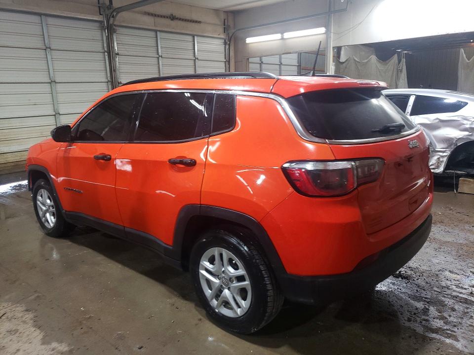 2019 Jeep Compass მანქანა იყიდება აუქციონზე, vin: 3C4NJCAB5KT685851, აუქციონის ნომერი: 64204616