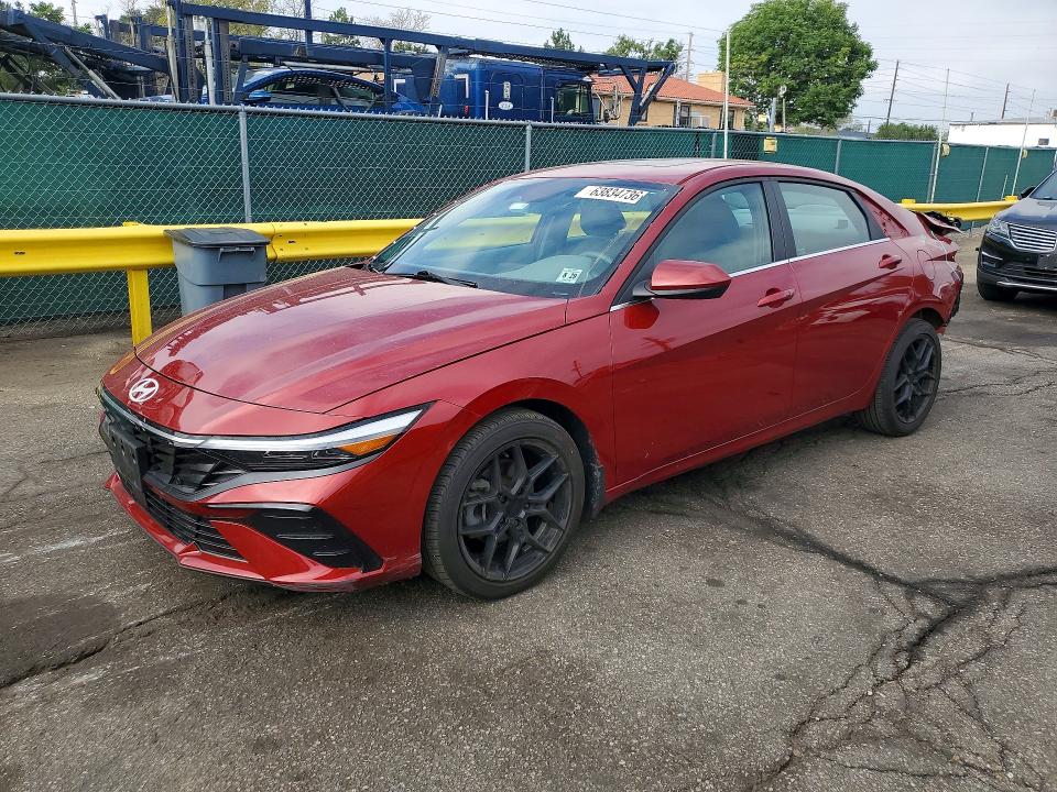 Продажа на аукционе авто 2024 Hyundai Elantra, vin: KMHLS4DG3RU713403, номер лота: 63834736