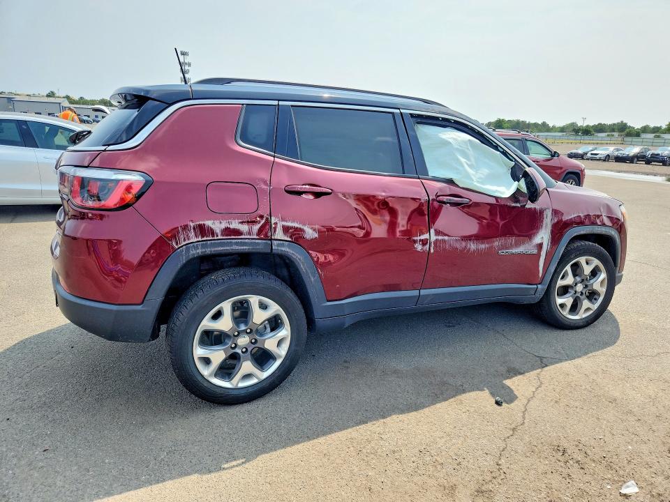 2020 Jeep Compass მანქანა იყიდება აუქციონზე, vin: 3C4NJDCB9LT221837, აუქციონის ნომერი: 64376006