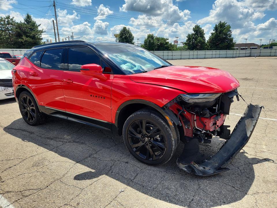 2022 Chevrolet Blazer მანქანა იყიდება აუქციონზე, vin: 3GNKBERS2NS225158, აუქციონის ნომერი: 65700566