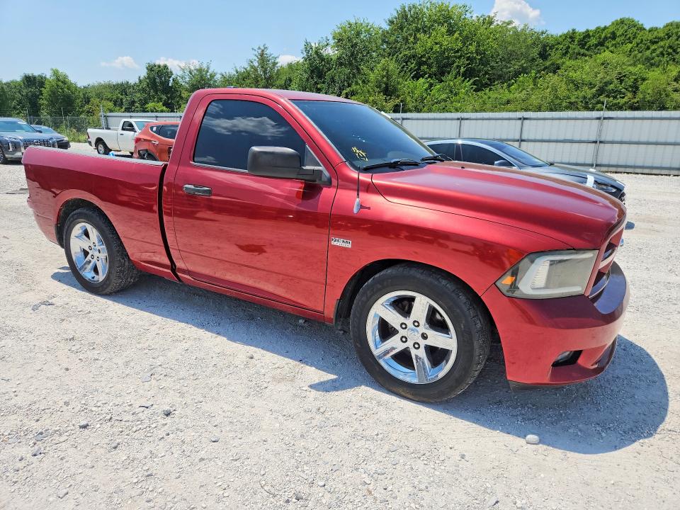 Продажа на аукционе авто 2012 Dodge Ram 1500, vin: 3C6JD6AT0CG273046, номер лота: 64026266