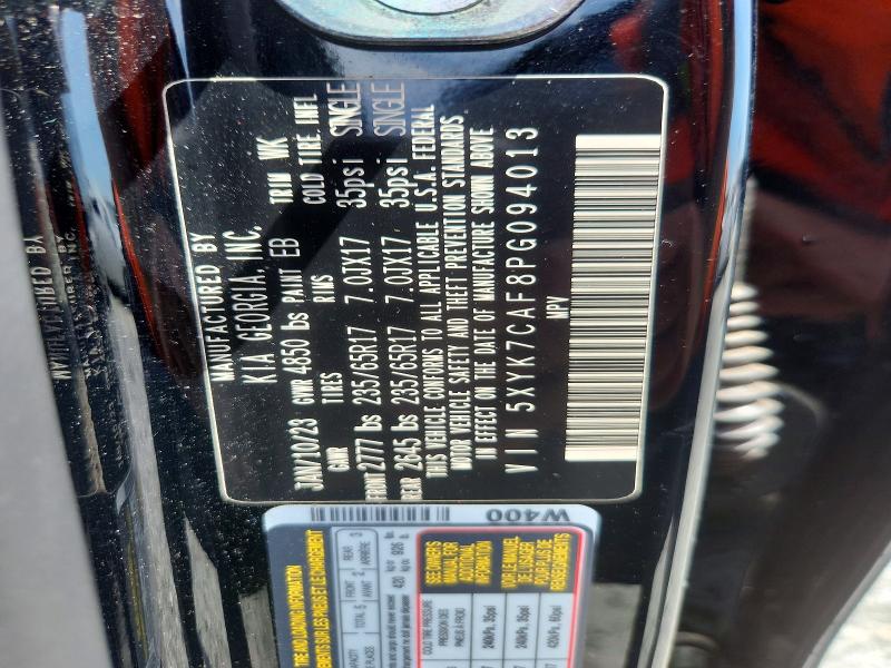 Aukcja sprzedaży 2023 Kia Sportage, vin: 5XYK7CAF8PG094013, numer aukcji: 64616056