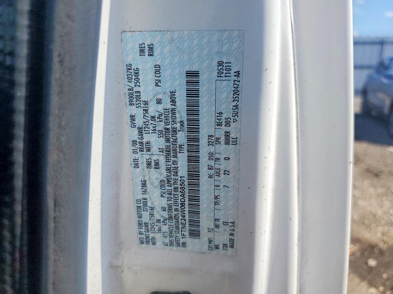 Aukcja sprzedaży 2008 Ford Econoline, vin: 1FTNE24W08DA68501, numer aukcji: 63796506