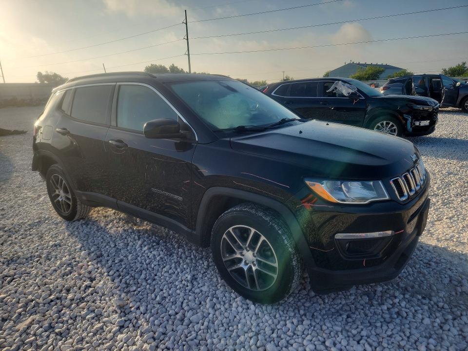 Продажа на аукционе авто 2018 Jeep Compass, vin: 3C4NJCBB0JT227325, номер лота: 65980186
