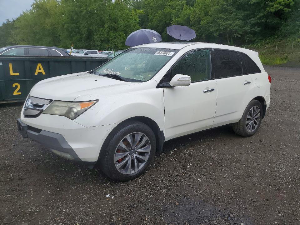66150976 :رقم المزاد ، 2HNYD28367H552877 vin ، 2007 Acura Mdx Techno مزاد بيع