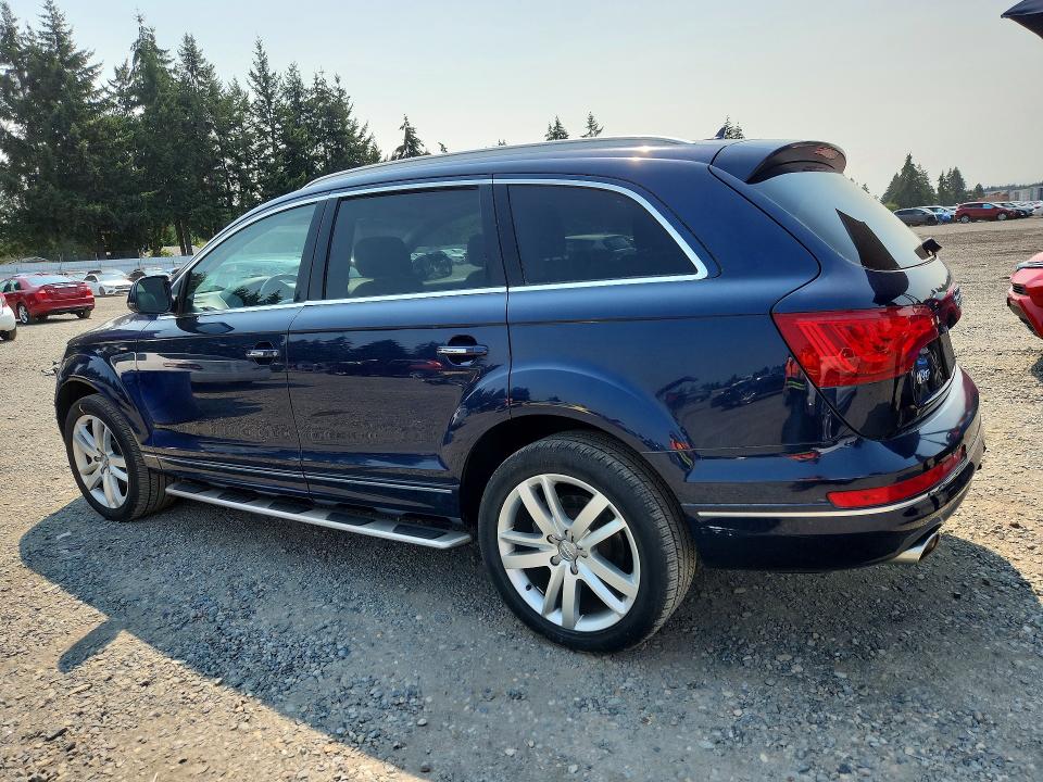 Aukcja sprzedaży 2014 Audi Q7, vin: WA1VMAFEXED005512, numer aukcji: 63700696