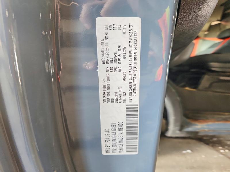Продаж на аукціоні авто 2020 Ram Promaster 3500, vin: 3C6URVJG4LE128860, номер лоту: 65391556