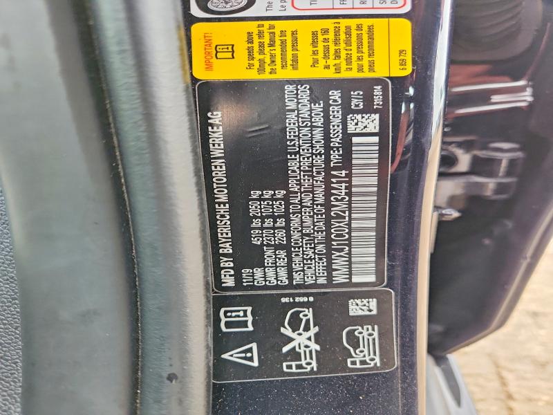 Продаж на аукціоні авто 2020 Mini Cooper, vin: WMWXJ1C0XL2M34414, номер лоту: 65021566