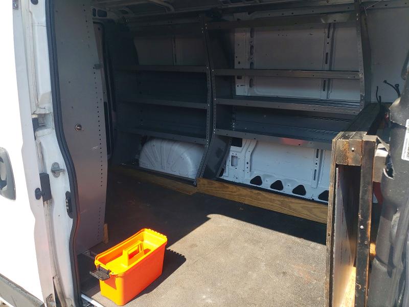 70552746 :رقم المزاد ، 3C6TRVAG2KE524294 vin ، 2019 Ram Promaster 1500 مزاد بيع