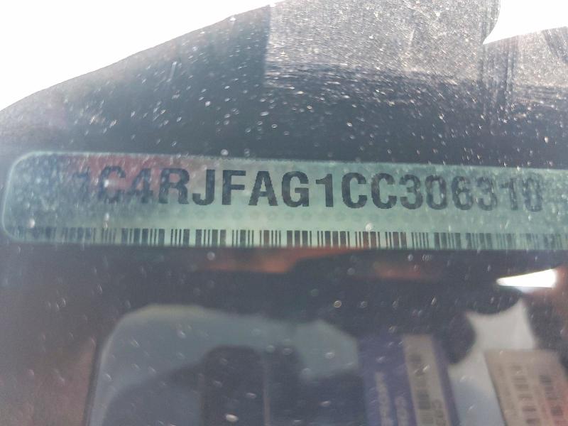 64705486 :رقم المزاد ، 1C4RJFAG1CC306310 vin ، 2012 Jeep Grand Cherokee مزاد بيع