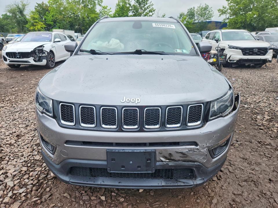 66598226 :رقم المزاد ، 3C4NJDBB0LT145314 vin ، 2020 Jeep Compass مزاد بيع