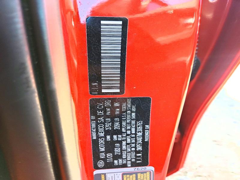 Продаж на аукціоні авто 2021 Kia Forte, vin: 3KPF34AD7ME306765, номер лоту: 65650636