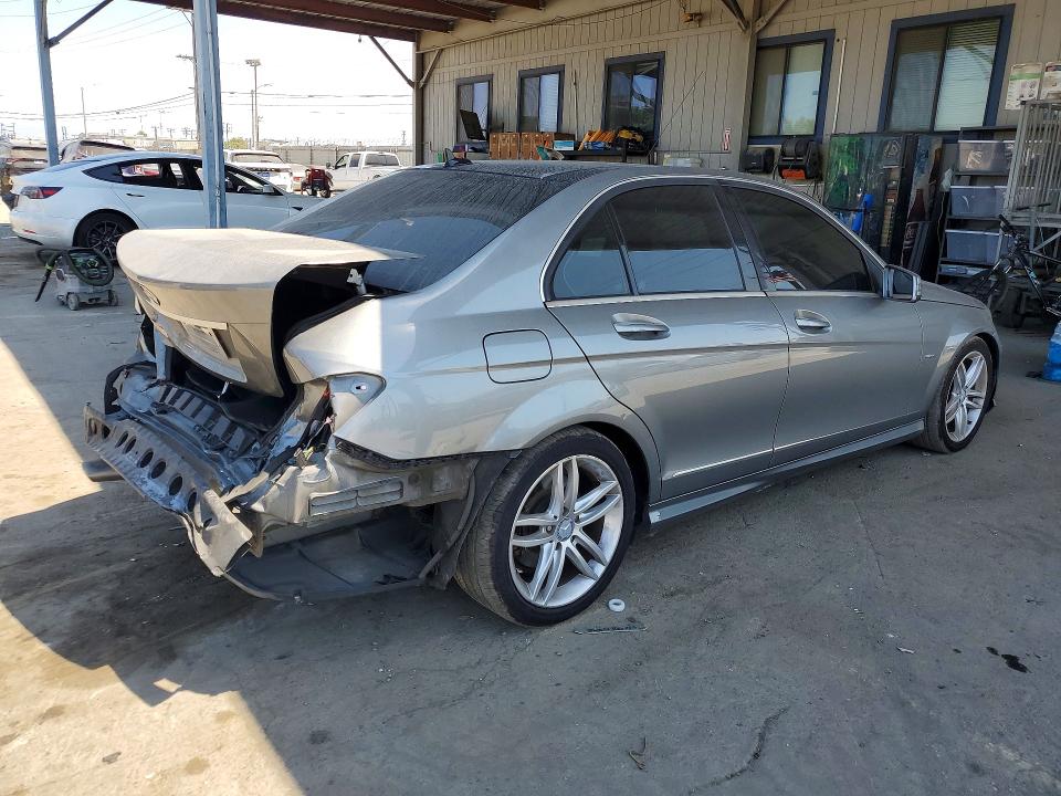 Aukcja sprzedaży 2012 Mercedes-benz C, vin: WDDGF4HB0CR238091, numer aukcji: 64434426