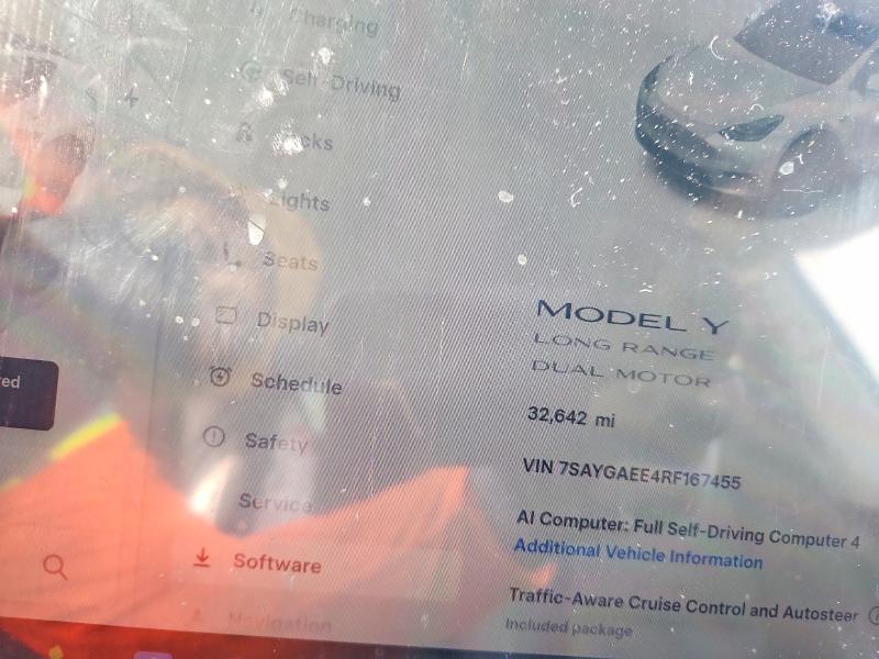Продажа на аукционе авто 2024 Tesla Model Y, vin: 7SAYGAEE4RF167455, номер лота: 67286446
