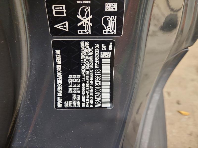 Продажа на аукционе авто 2024 Bmw 840xi, vin: WBADZ4C01RCP56178, номер лота: 63371166