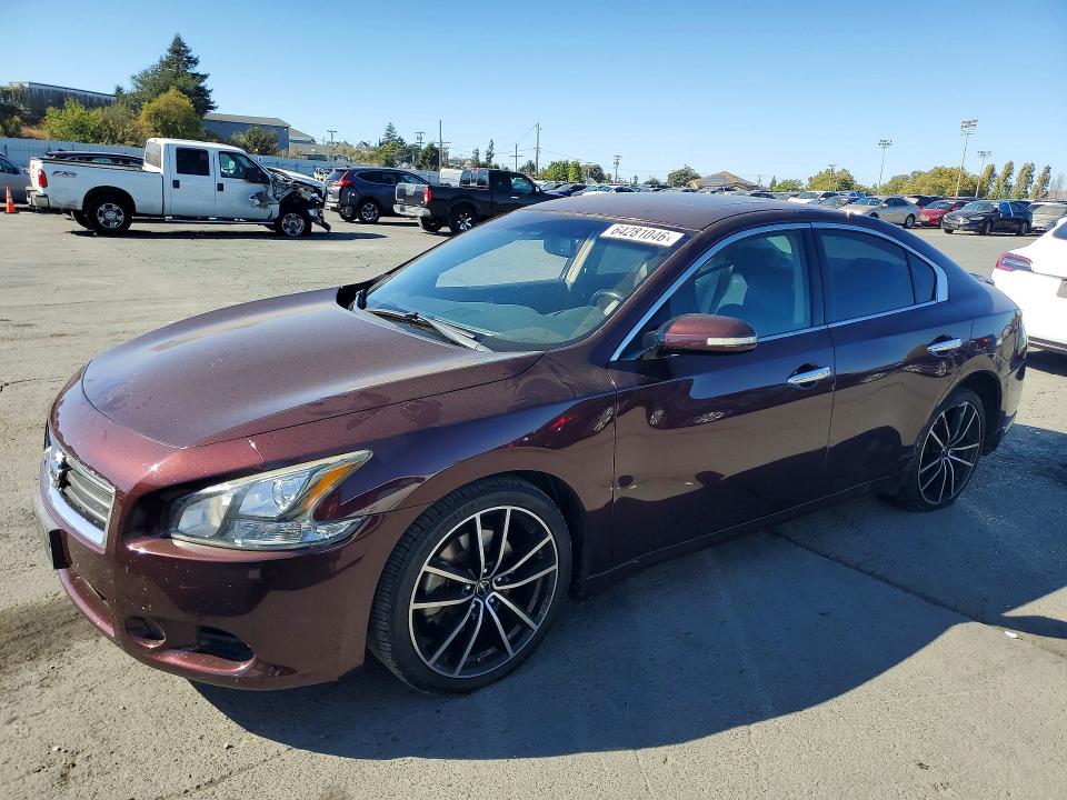 Auction sale of the 2014 Nissan Maxima, vin: 1N4AA5AP6EC476310, lot number: 64281046
