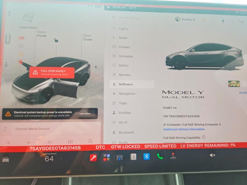 Aukcja sprzedaży 2026 Tesla Model Y, vin: 7SAYGDEE0TA631458, numer aukcji: 65024276