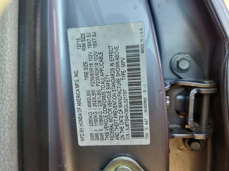 2016 Acura Rdx მანქანა იყიდება აუქციონზე, vin: 5J8TB4H38GL021797, აუქციონის ნომერი: 65584596