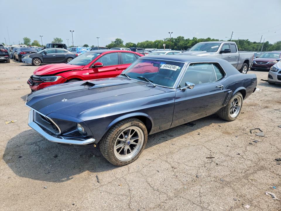 1969 Ford Mustang Grande მანქანა იყიდება აუქციონზე, vin: 9T01M108570, აუქციონის ნომერი: 64443246