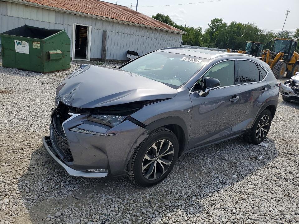 Auction sale of the 2016 Lexus Nx 200t, vin: JTJBARBZXG2052639, lot number: 64945706