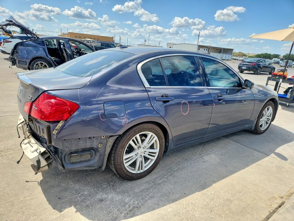 64259516 :رقم المزاد ، JN1CV6AP7DM711399 vin ، 2013 Infiniti G37 Sedan مزاد بيع