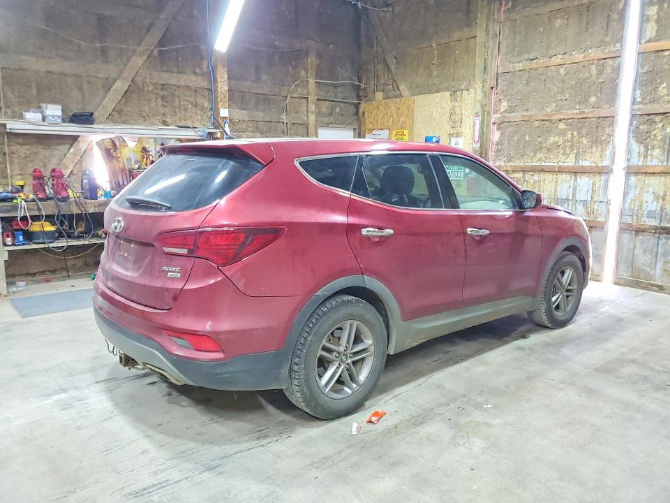 2018 Hyundai Santa Fe Sport მანქანა იყიდება აუქციონზე, vin: 5XYZTDLB0JG508225, აუქციონის ნომერი: 64467136
