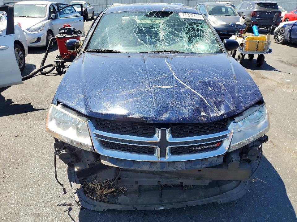 66312636 :رقم المزاد ، 1C3CDZCB8DN660741 vin ، 2013 Dodge Avenger مزاد بيع