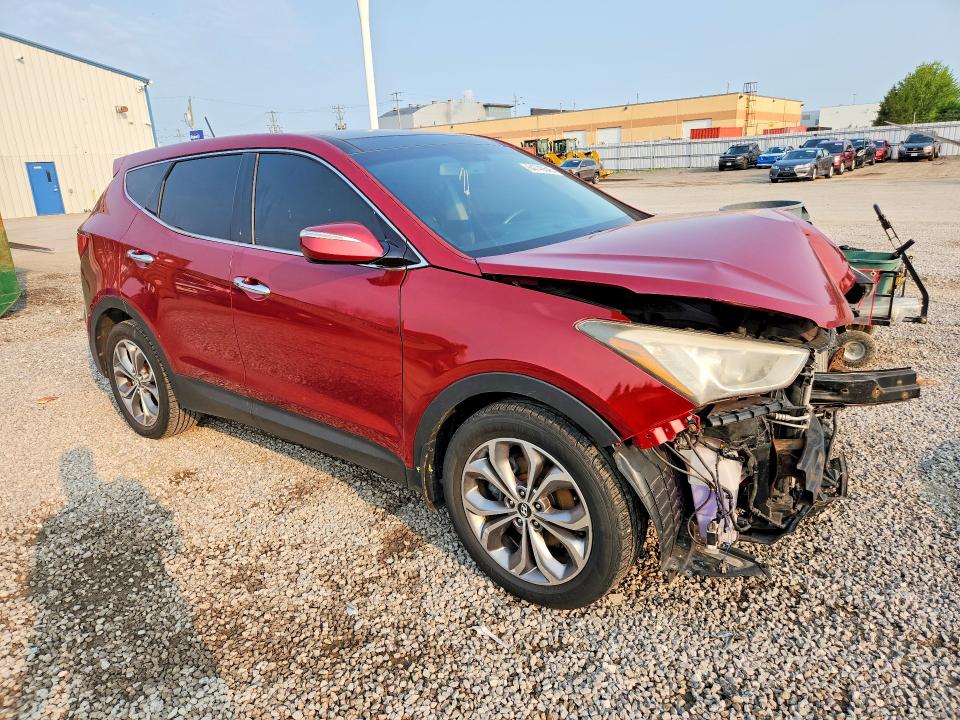 2013 Hyundai Santa Fe Sport მანქანა იყიდება აუქციონზე, vin: 5XYZUDLA3DG018337, აუქციონის ნომერი: 64740646
