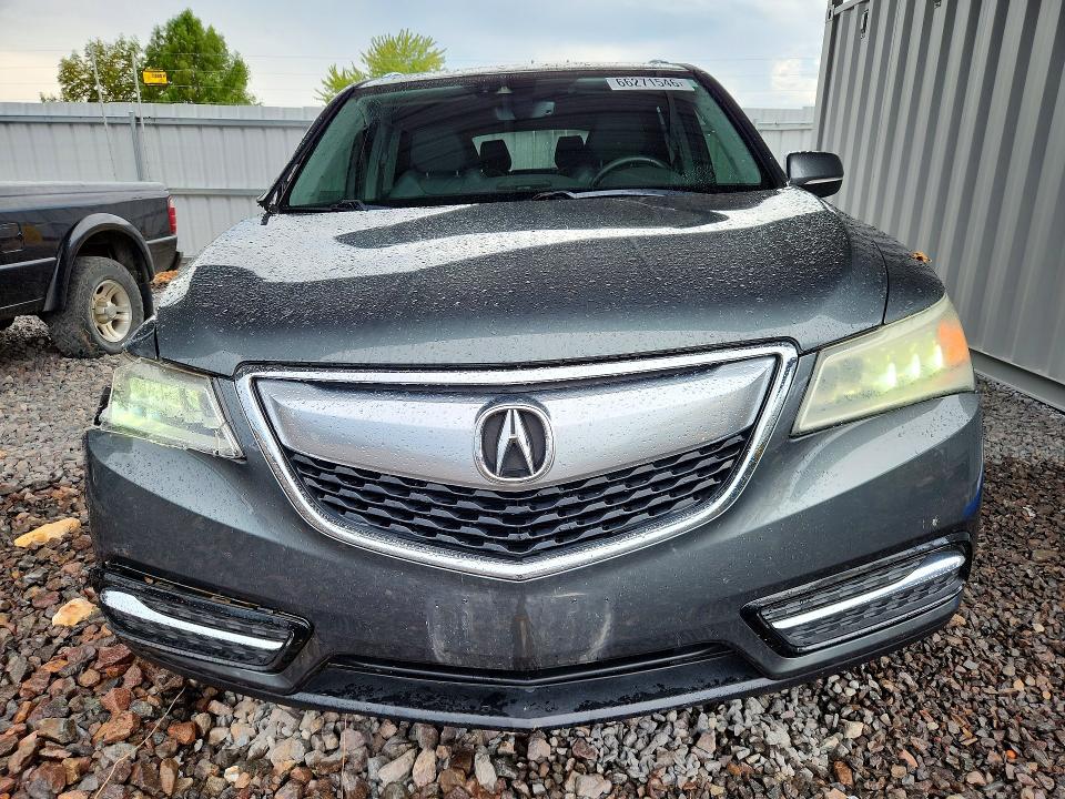 70048396 :رقم المزاد ، 5FRYD3H48GB003710 vin ، 2016 Acura Mdx مزاد بيع