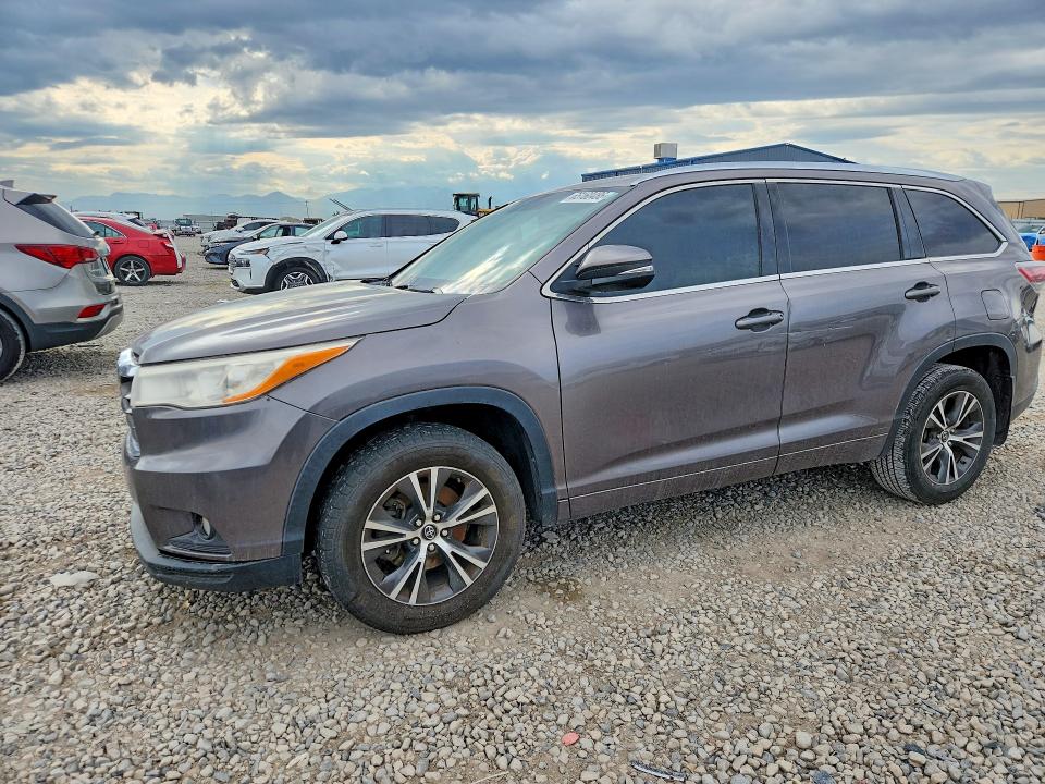 Продажа на аукционе авто 2016 Toyota Highlander, vin: 5TDJKRFH3GS290189, номер лота: 65160486