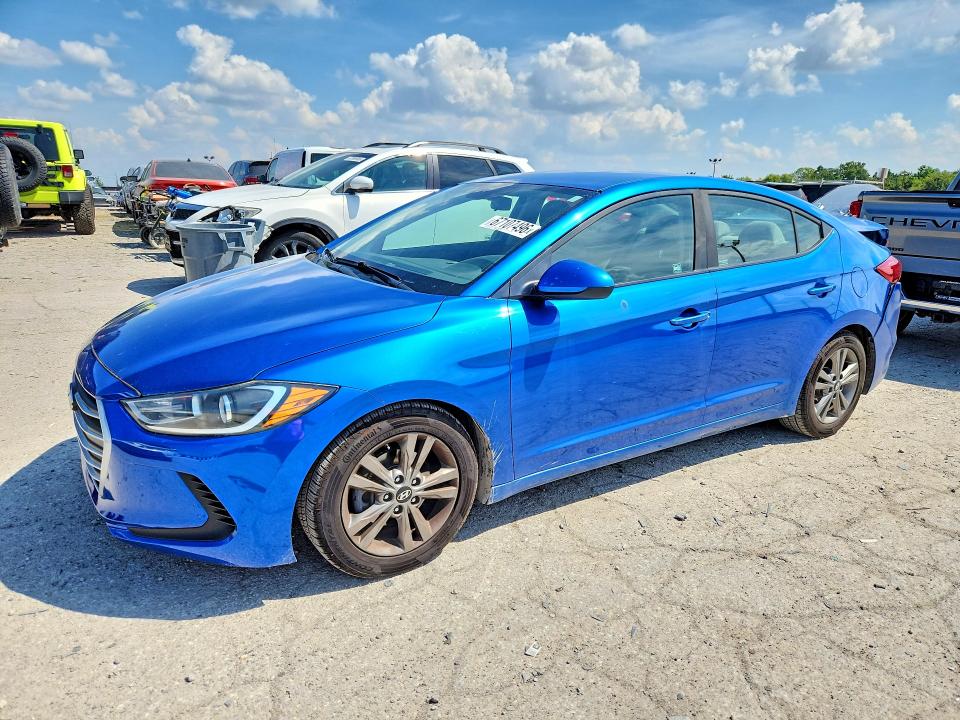 67107496 :رقم المزاد ، 5NPD84LF9JH391641 vin ، 2018 Hyundai Elantra مزاد بيع