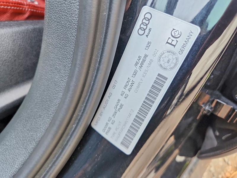 Продаж на аукціоні авто 2017 Audi S6, vin: WAUFFAFC5HN114412, номер лоту: 64663866