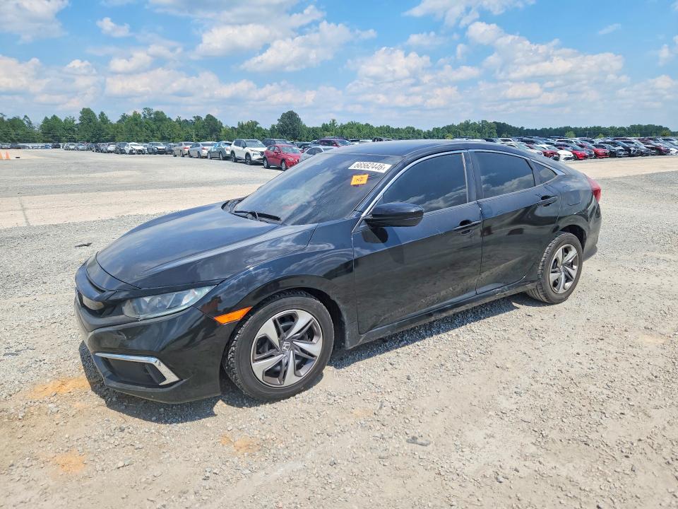 Продажа на аукционе авто 2020 Honda Civic, vin: 19XFC2F61LE020360, номер лота: 66562446