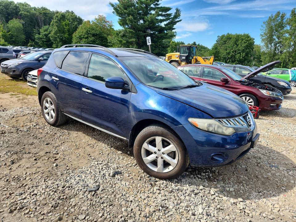67193496 :رقم المزاد ، JN8AZ18W59W109805 vin ، 2009 Nissan Murano مزاد بيع