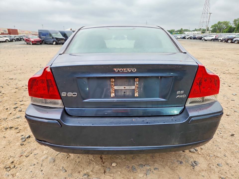 2006 Volvo S60 მანქანა იყიდება აუქციონზე, vin: YV1RH592562509025, აუქციონის ნომერი: 63620336