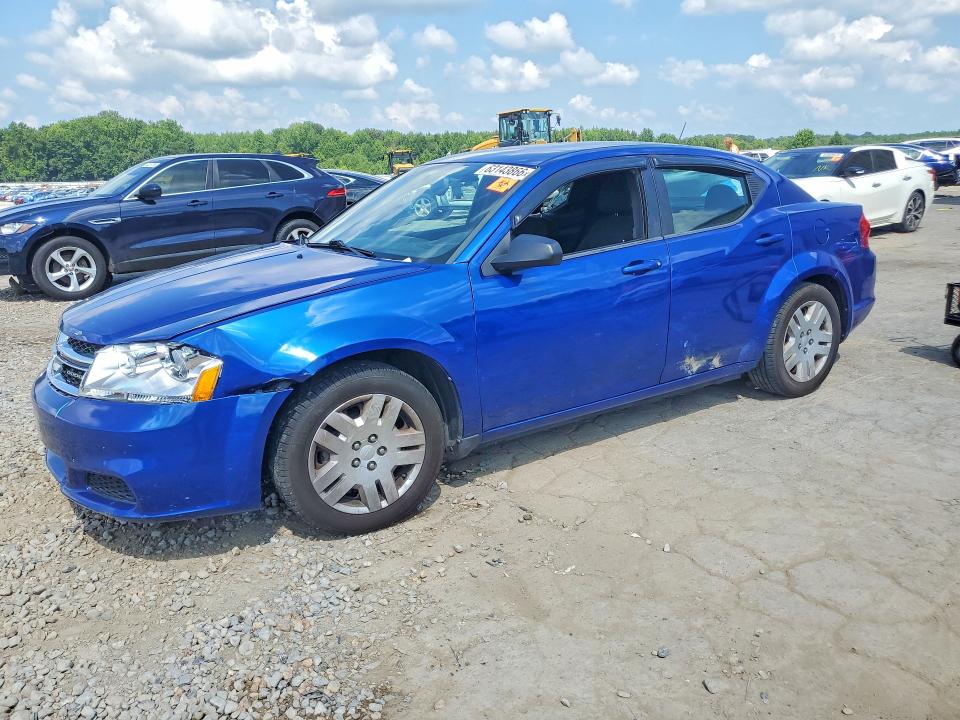 63143866 :رقم المزاد ، 1C3CDZAB3DN622837 vin ، 2013 Dodge Avenger مزاد بيع