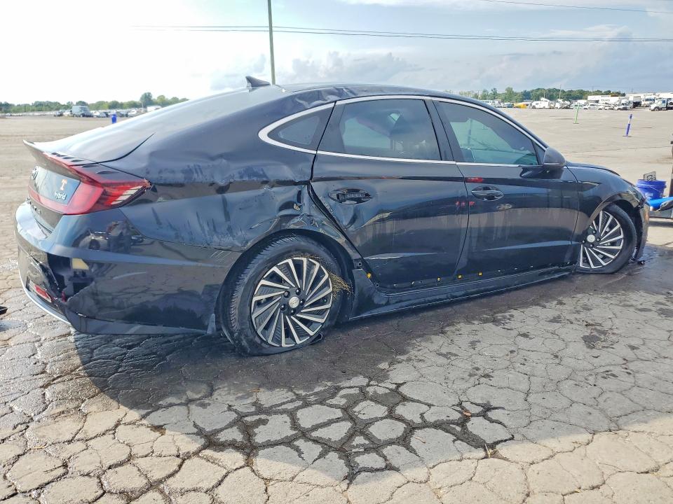 2021 Hyundai Sonata Hybrid მანქანა იყიდება აუქციონზე, vin: KMHL34JJ2MA034150, აუქციონის ნომერი: 63914916