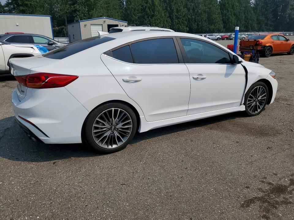 63165976 :رقم المزاد ، KMHD04LB5JU705422 vin ، 2018 Hyundai Elantra مزاد بيع