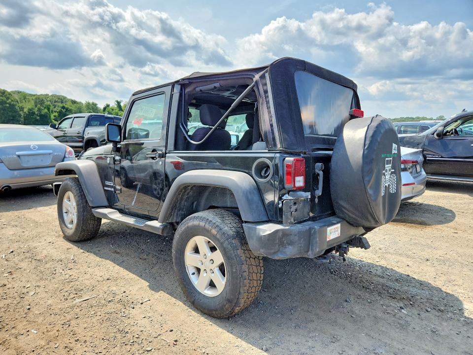 63881666 :رقم المزاد ، 1C4AJWAG7DL606934 vin ، 2013 Jeep Wrangler مزاد بيع