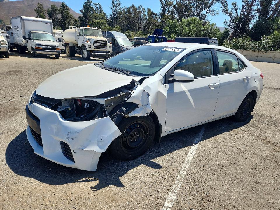 Aukcja sprzedaży 2016 Toyota Corolla, vin: 5YFBPRHE7GP548344, numer aukcji: 67138656