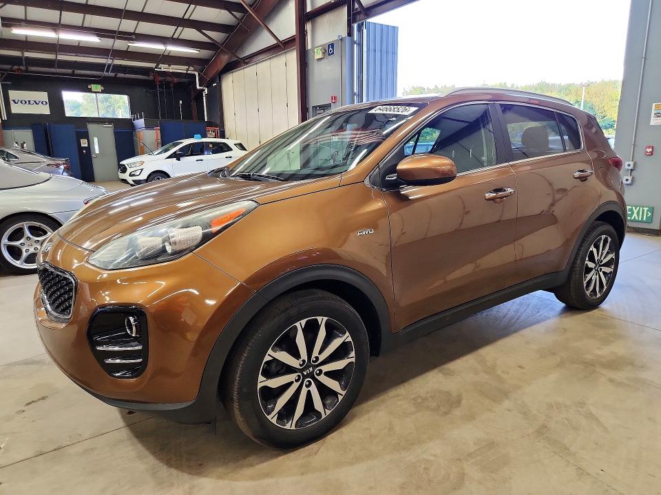 Продаж на аукціоні авто 2017 Kia Sportage, vin: KNDPNCACXH7275842, номер лоту: 64668526