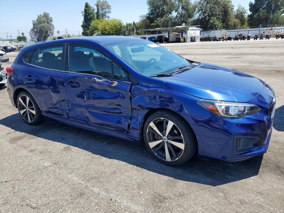 2017 Subaru Impreza მანქანა იყიდება აუქციონზე, vin: 4S3GTAK66H3738635, აუქციონის ნომერი: 64241046