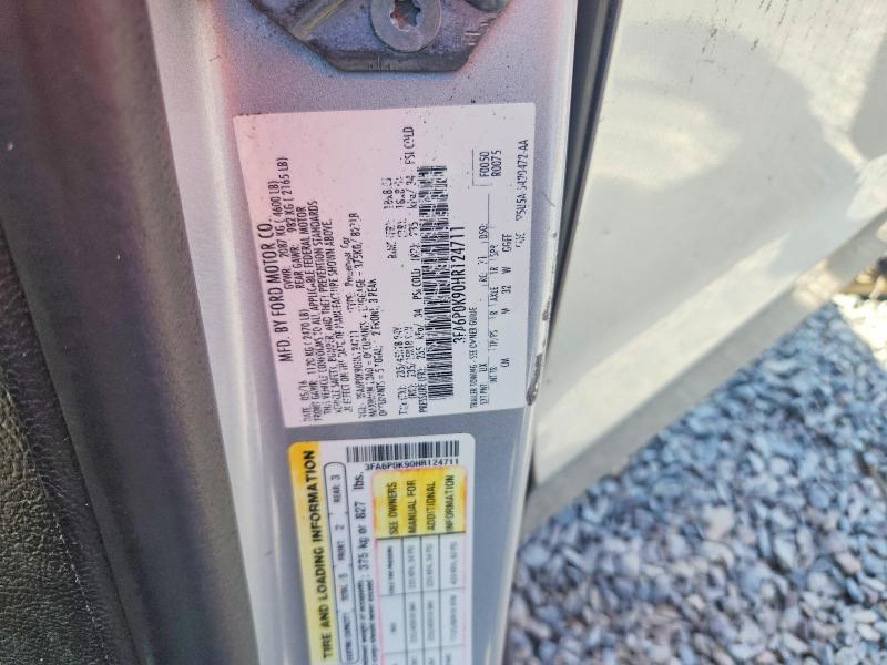 Продаж на аукціоні авто 2017 Ford Fusion, vin: 3FA6P0K90HR124711, номер лоту: 67225926