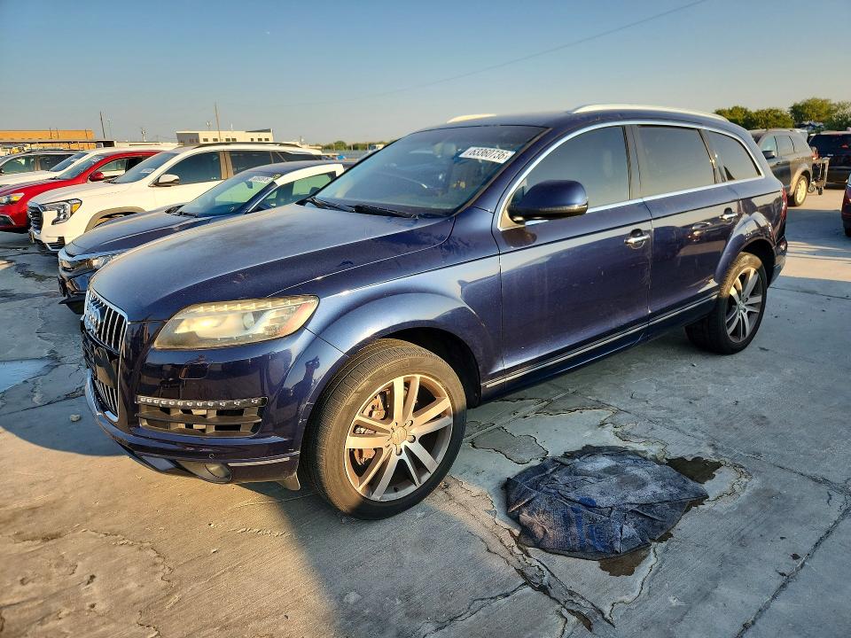 2013 Audi Q7 მანქანა იყიდება აუქციონზე, vin: WA1LGAFE5DD015085, აუქციონის ნომერი: 63360736