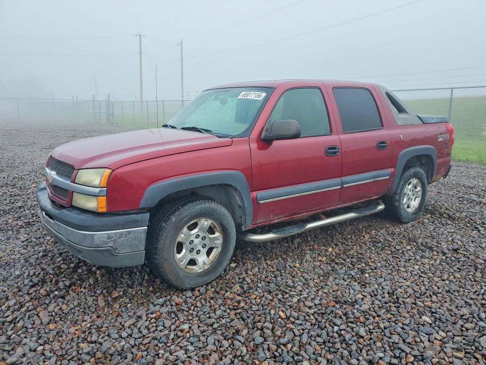 2004 Chevrolet Avalanche მანქანა იყიდება აუქციონზე, vin: 3GNEC12T14G169592, აუქციონის ნომერი: 65017156